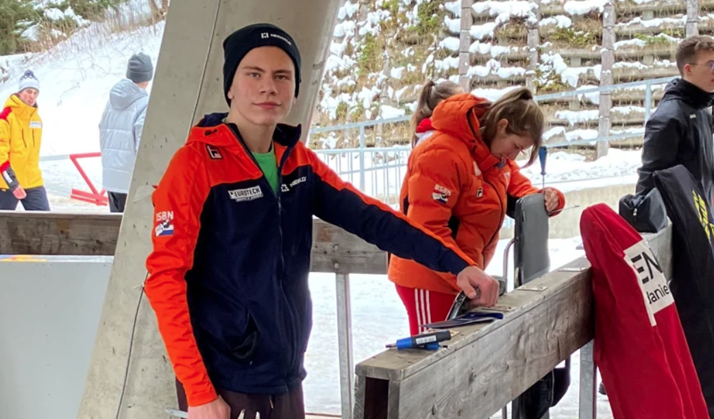 De blik van Felix de Wit is gericht op de Jeugd Olympische Winterspelen