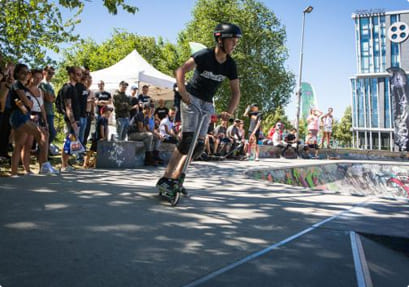 Kick-off Skatepark tour Own the Spot